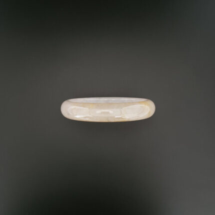Ice Jade Bangle with Brown hint of Lavender