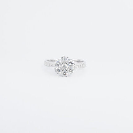 Flower Diamond Ring